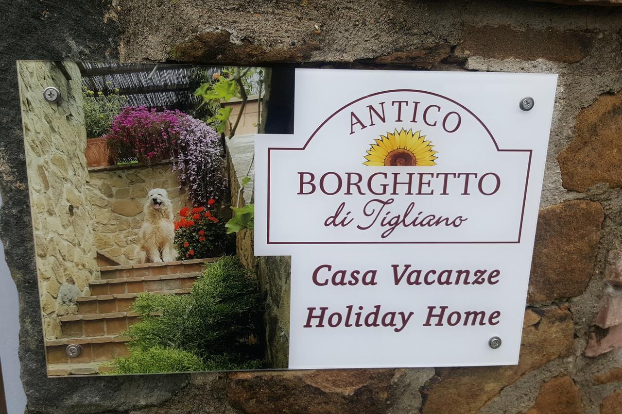 Villa Antico Borghetto Di Tigliano Винчи Экстерьер фото